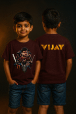 Kutty Fan Boy | Thalapathy Trends | Boy's Crew Neck T-Shirt