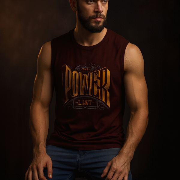Power List | Men's Sleeveless T-Shirt