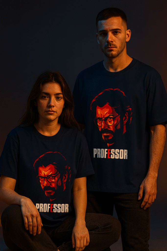 Professor - Money Heist | Unisex Oversized Standard T-Shirt