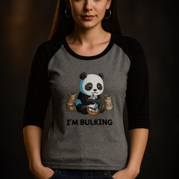 I am Bulking | Women's Raglan T-Shirt