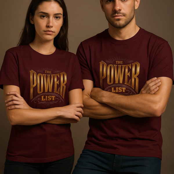 Power List | Unisex Supima T-Shirt