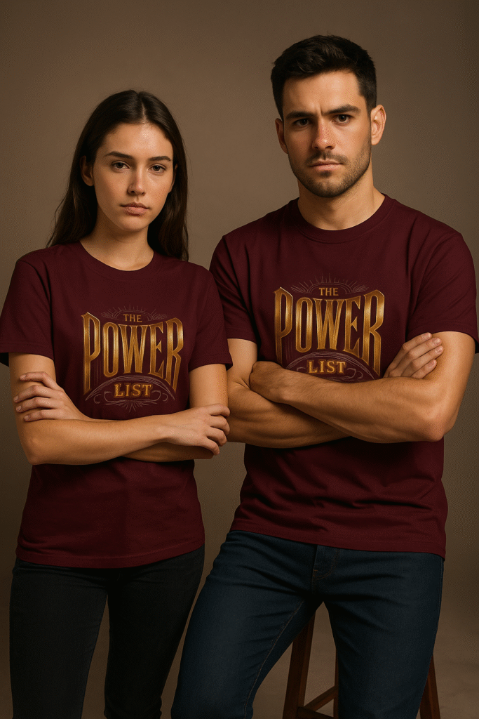 Power List | Unisex Supima T-Shirt