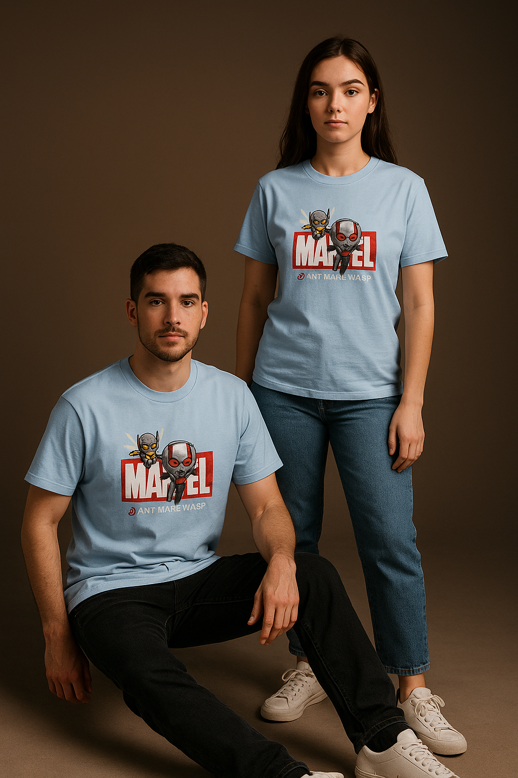 Antman & Wasp - Marvel | Unisex Cotton Stretch T-shirt