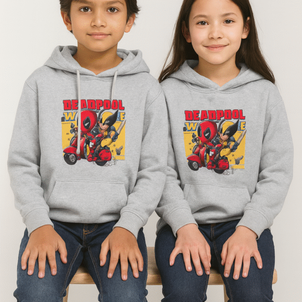 DP & Wolverin - Marvel | Kids Hoodie