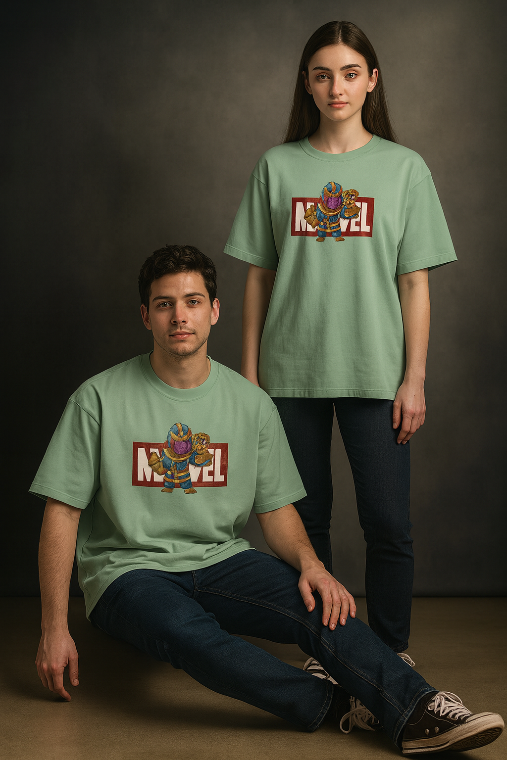 Thanos - Marvel | Unisex Terry Oversized Tee