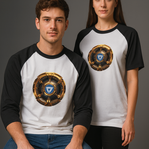 Ironman Heart - Marvel | Unisex Raglan T-Shirt