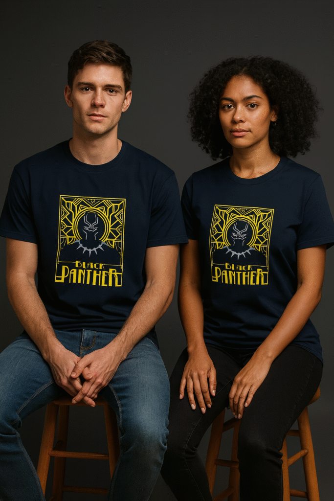 Black Panther01 - Marvel | Unisex Stretch T-shirt
