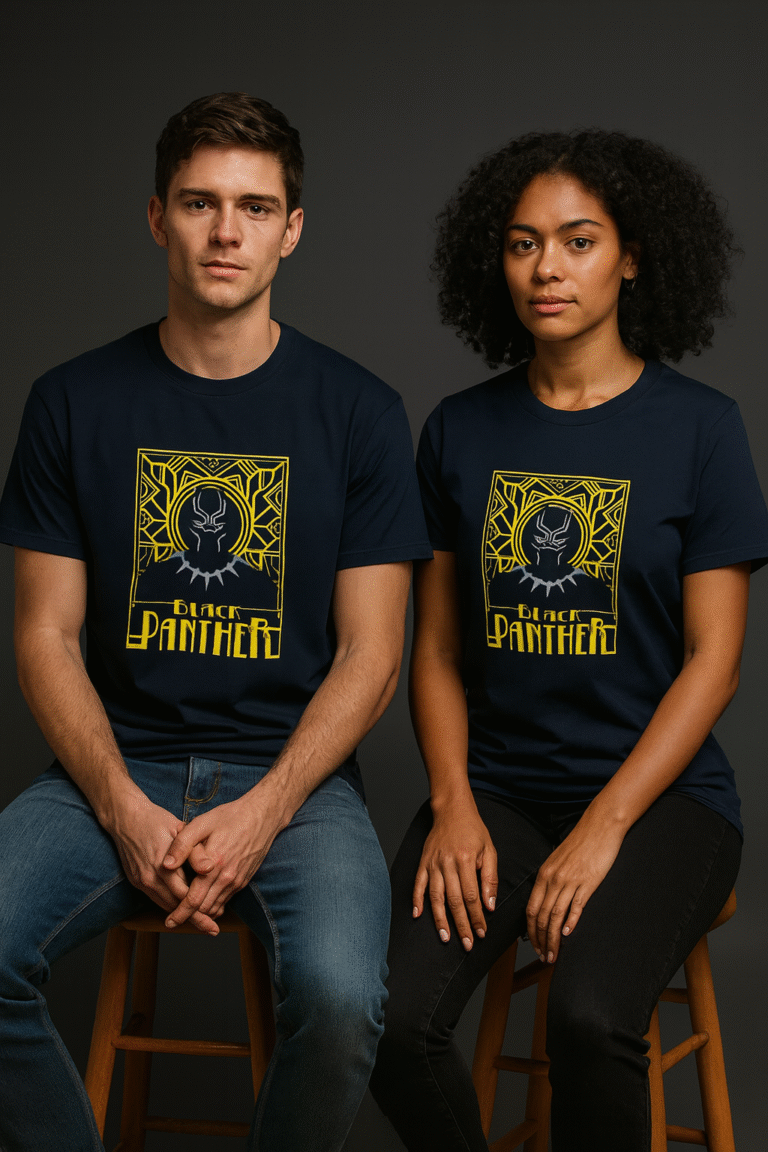 Black Panther01 - Marvel | Unisex Stretch T-shirt