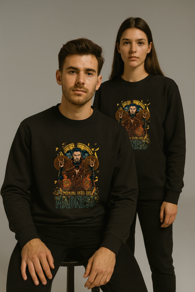 Dr Strange - Wanda - Marvel | Unisex Oversized Sweatshirt