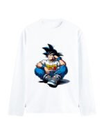 Goku - DragonBall Z | Men's Full Sleeve T-Shirt - Image 3