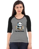 I am Bulking | Women's Raglan T-Shirt - Image 4