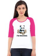 I am Bulking | Women's Raglan T-Shirt - Image 2