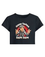 Chin Tapak Dam Dam Trend | Baby Tee - Image 3