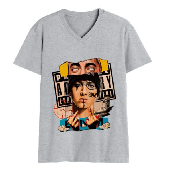 Parental Advisory Art | Unisex V Neck T-Shirt
