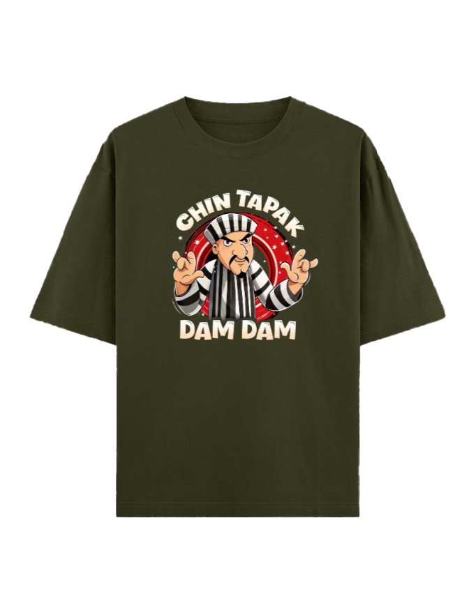 Chin dabak dam dam | Unisex Oversized Classic T-Shirt