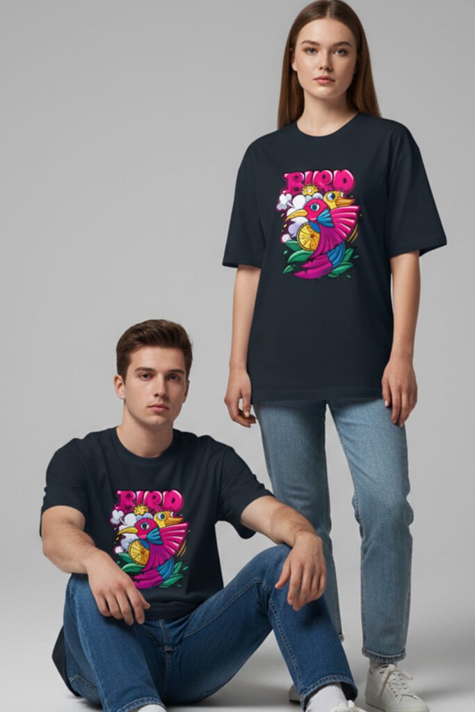Birdie Unisex Oversized T-Shirt