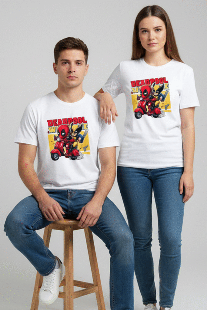 Deadpool and Wolverine - Marvel | Unisex Supima T-Shirt