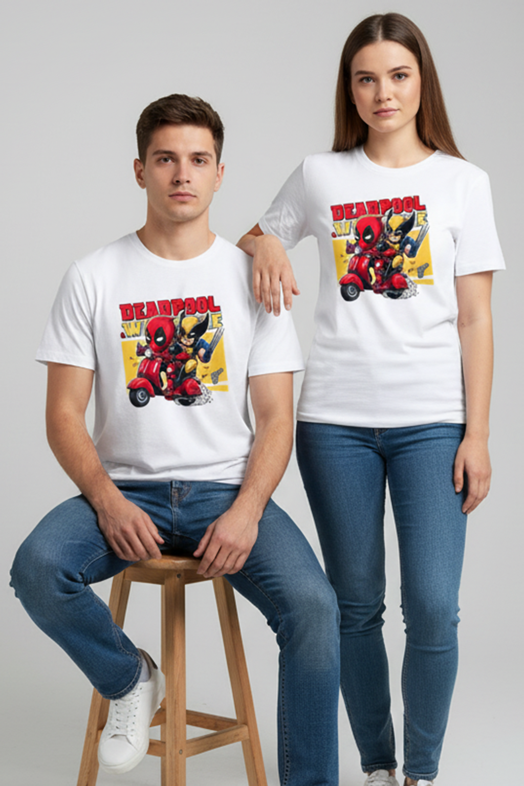 Deadpool and Wolverine - Marvel | Unisex Supima T-Shirt