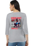 Vibrant Girl | Women's Long Sleeve Tee - Image 2