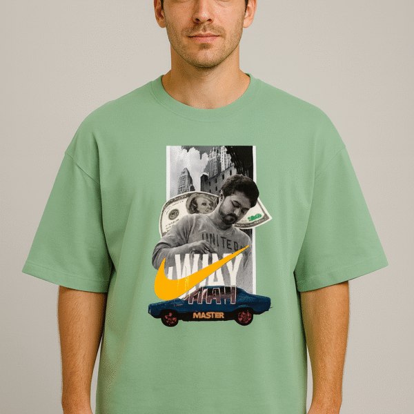 Master Era | Thalapathy Trends | Unisex Terry Oversized Tee