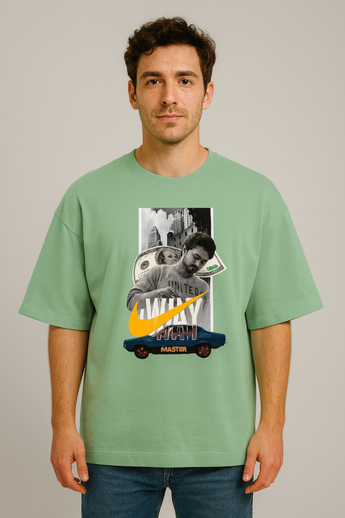 Master Era | Thalapathy Trends | Unisex Terry Oversized Tee