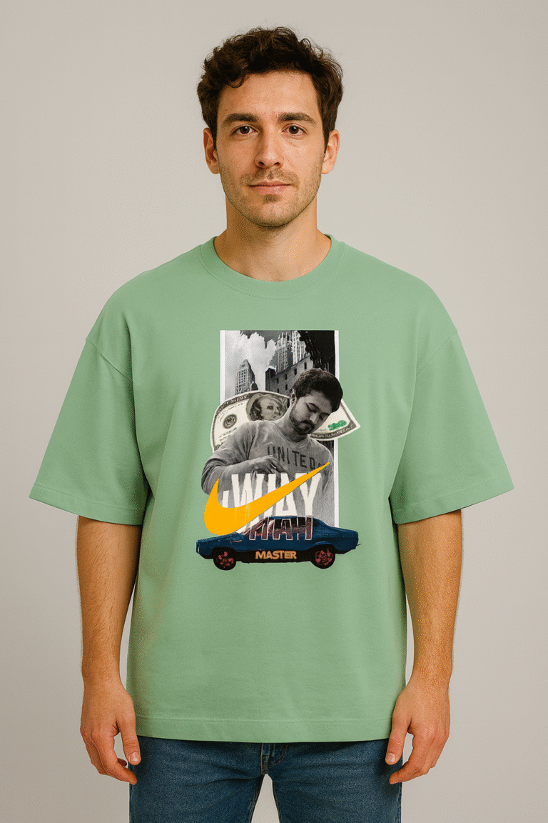 Master Era | Thalapathy Trends | Unisex Terry Oversized Tee