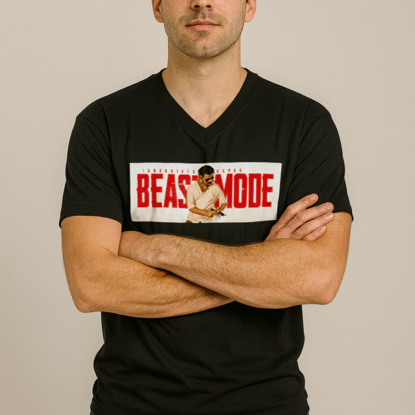 Beast Mode | Thalapathy Trends | Unisex V Neck T-Shirt