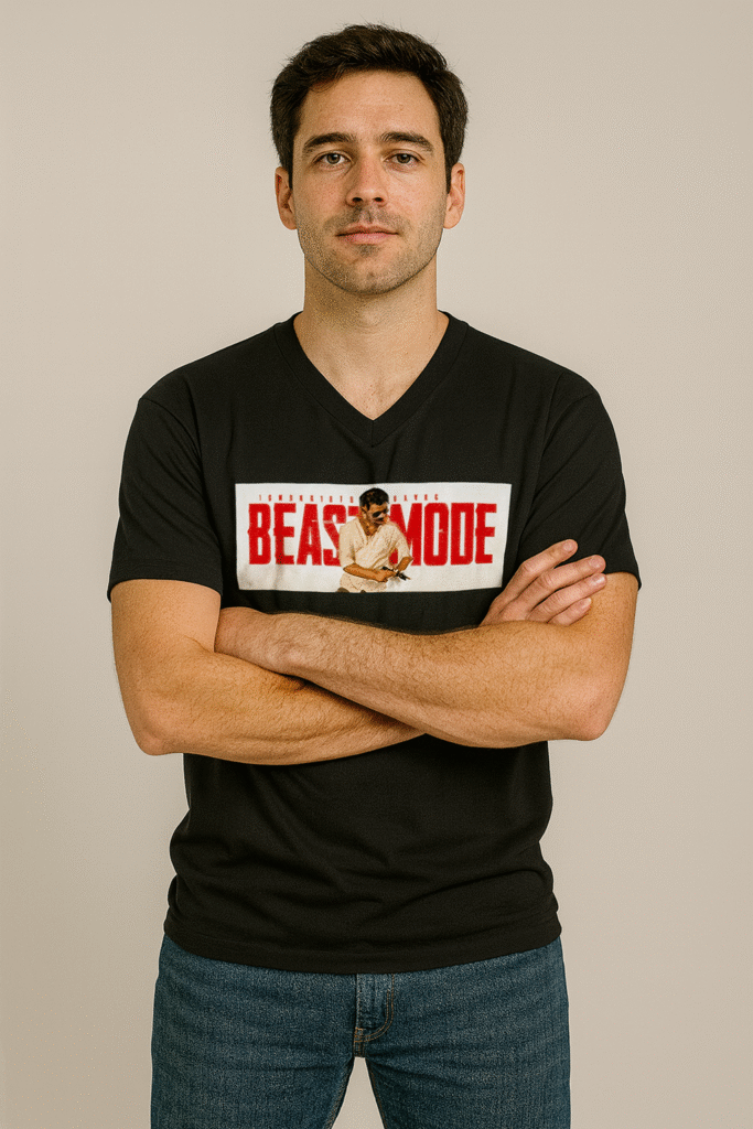 Beast Mode | Thalapathy Trends | Unisex V Neck T-Shirt