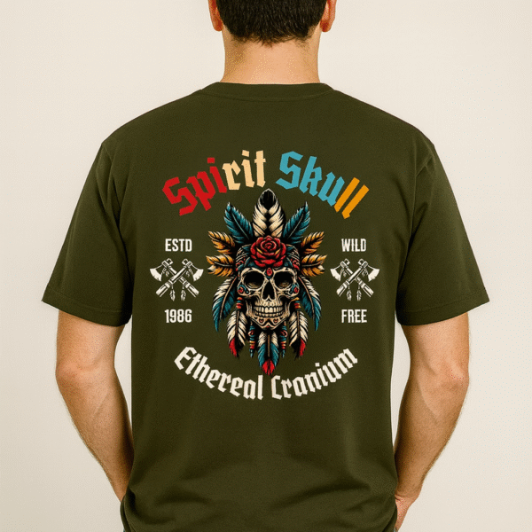 Spirit Skull | Unisex Oversized Classic T-Shirt