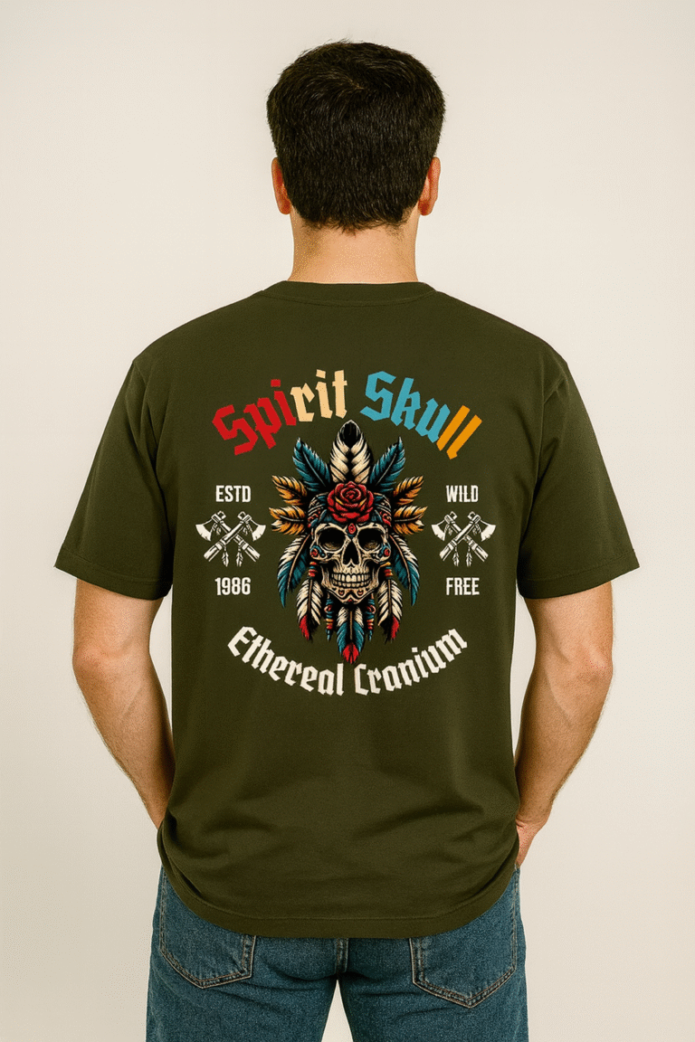Spirit Skull | Unisex Oversized Classic T-Shirt