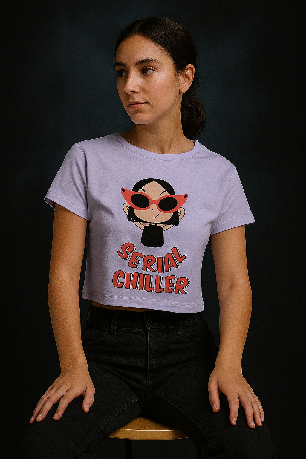 Serial Chiller | Baby Tee