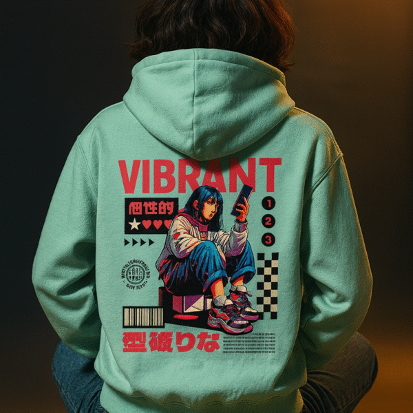Vibrant Girl | Unisex Hoodie