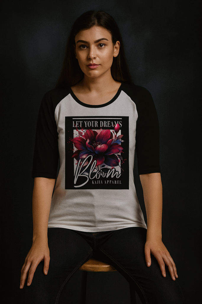 Let your Dreams Bloom | Women's Raglan T-Shirt