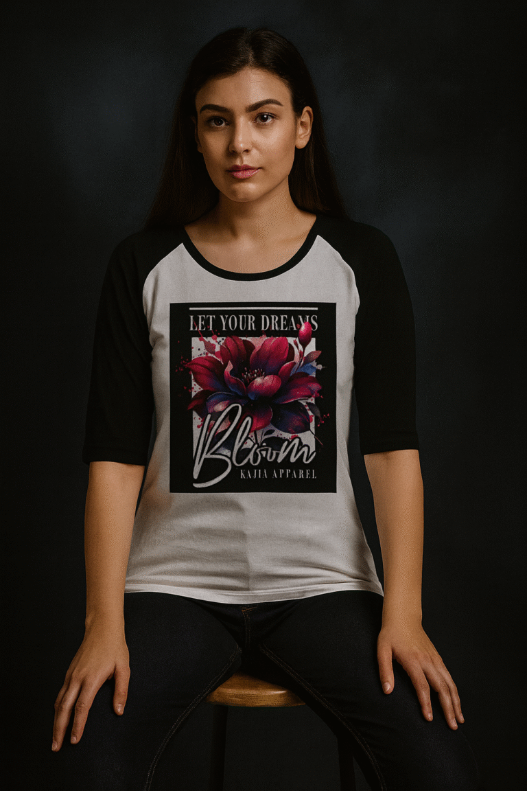 Let your Dreams Bloom | Women's Raglan T-Shirt