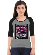 Let your Dreams Bloom | Women's Raglan T-Shirt - Image 2