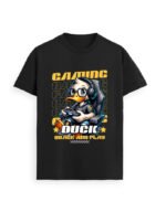 Quack and Play | Gaming Duck | Unisex Supima T-Shirt - Image 3