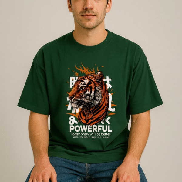 Powerful Beast | Unisex Oversized Classic T-Shirt